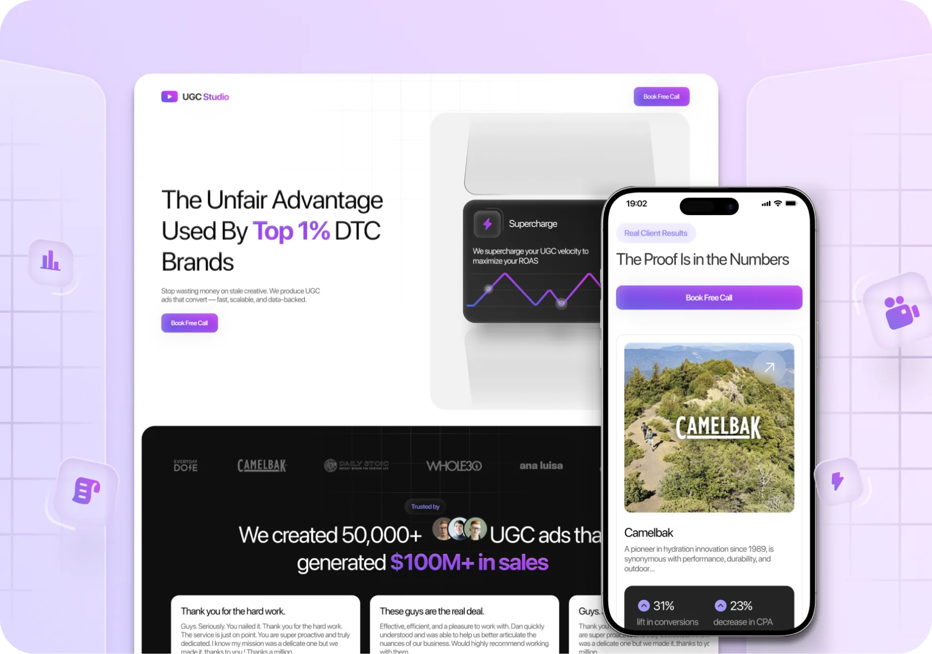 UGC Studio | Wordpress development